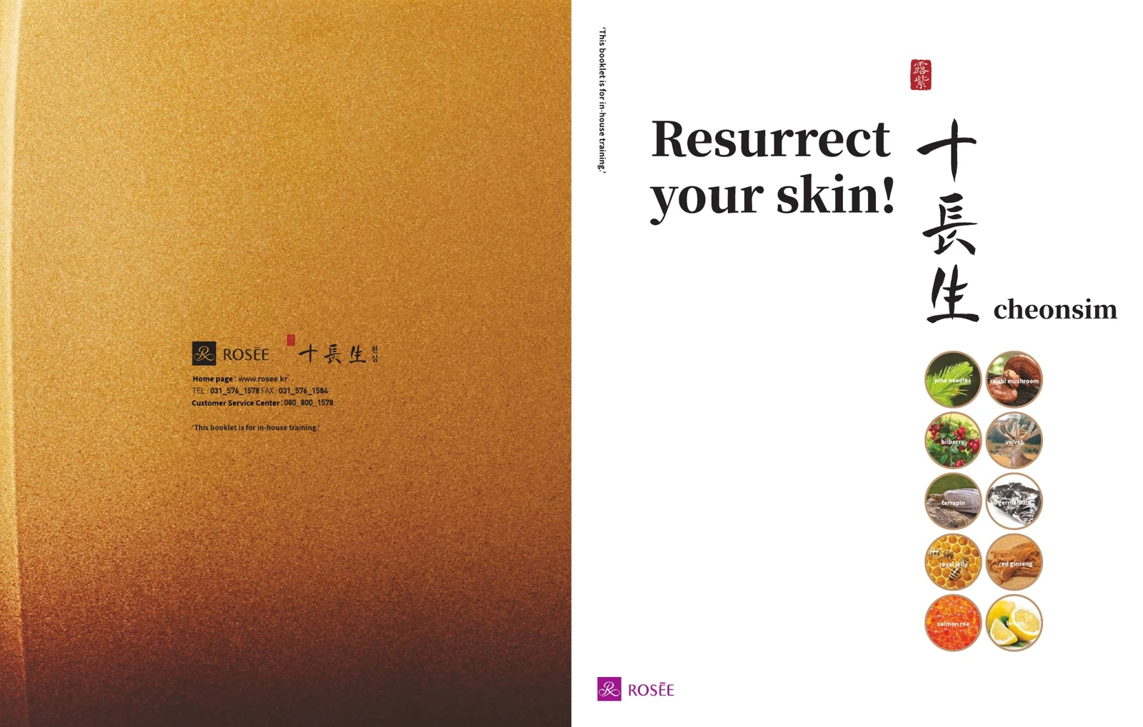ROSEE COSMETICS · Eco Aloe katalog kapağı